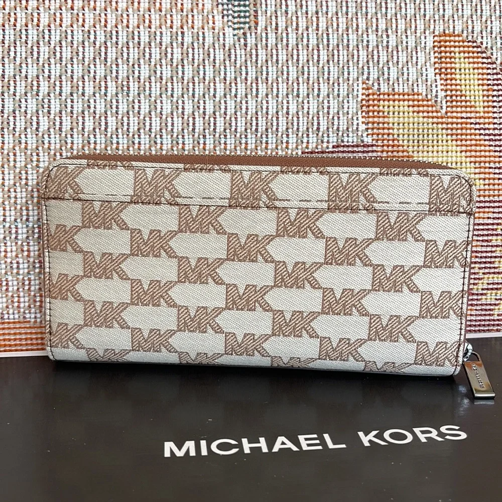 Michael Kors Men’s Women’s Cooper Tech Zip Around Continental Wallet NWT